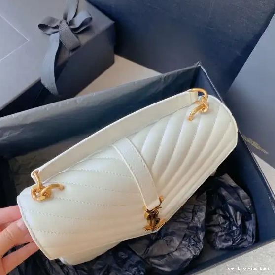 Tony Luxuries shoulder leather bag-24*17*6.5cm YSL Medium 0704